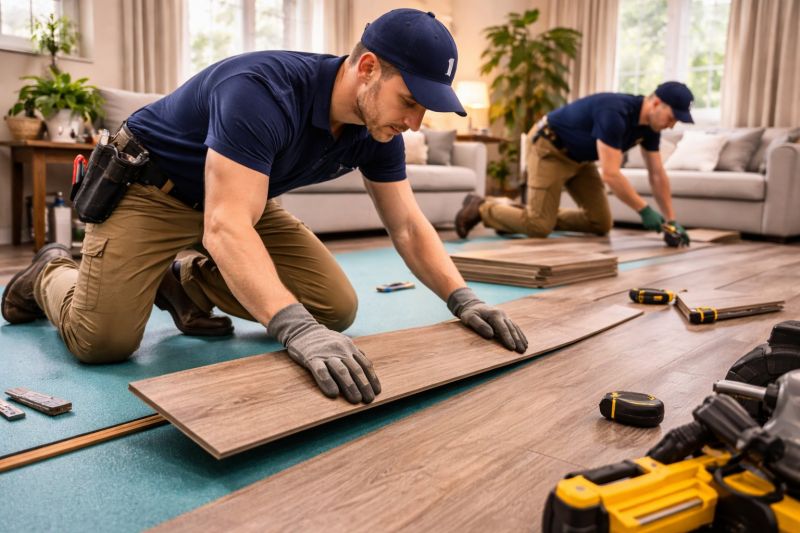 Laminate Floor Replacement in Green Village, NJ