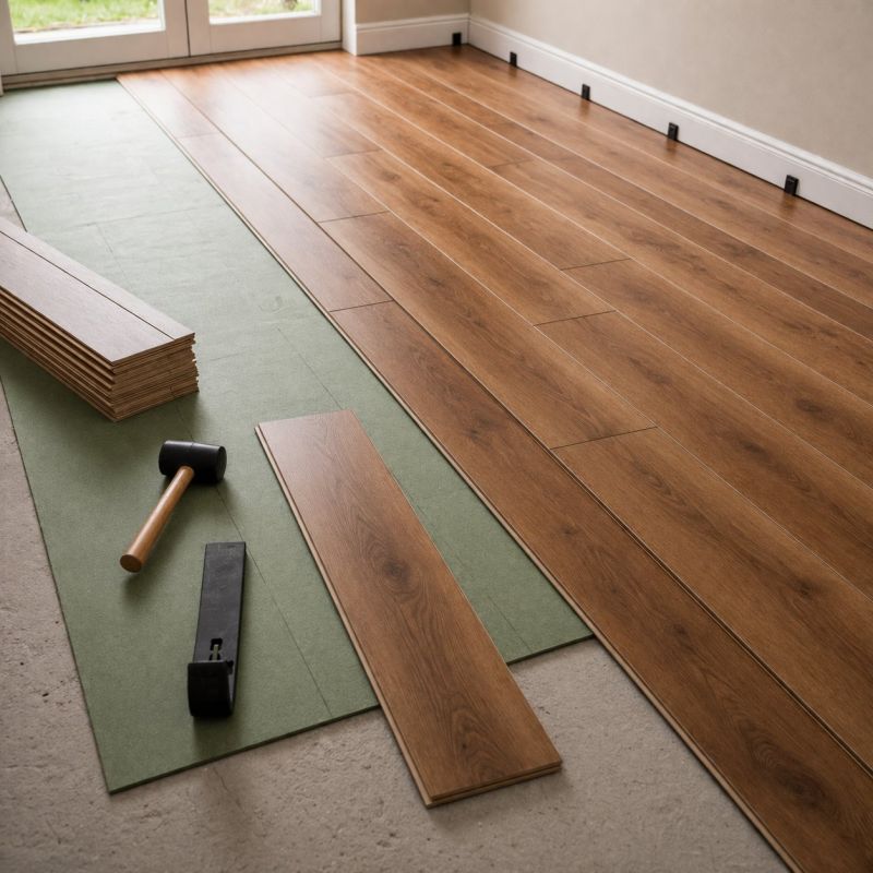 Laminate Floor Replacement in Millstone Township, NJ