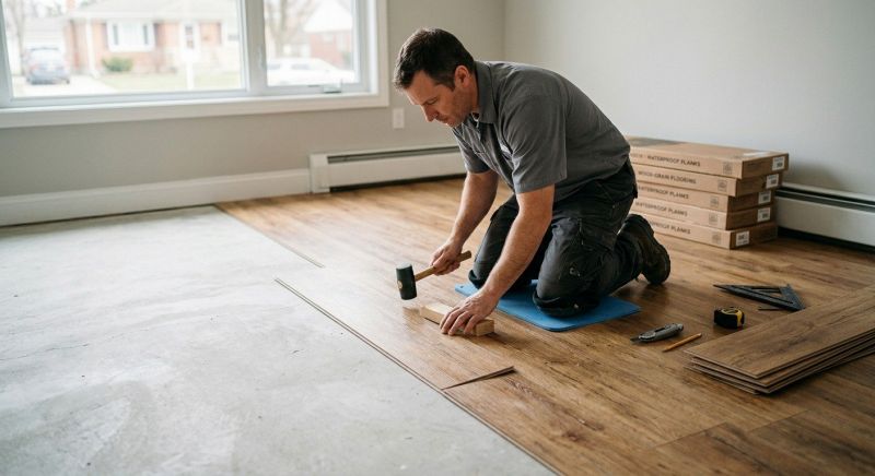 Linoleum Floor Installation in Matawan, NJ