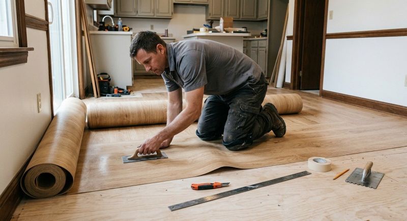 Sheet Flooring Installation in Middlesex County, NJ