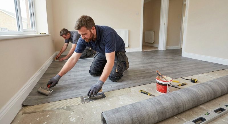 Sheet Vinyl Installation in Chatham, NJ