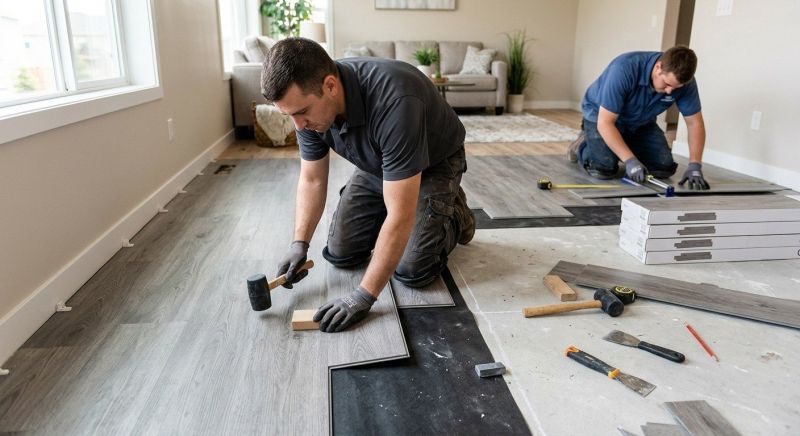 Vinyl Flooring Installation in Mercer County, NJ