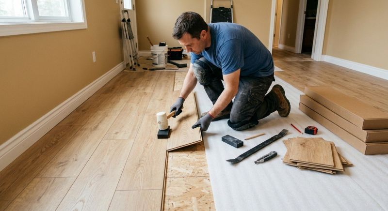 Laminate Floor Installation in Plainfield, NJ