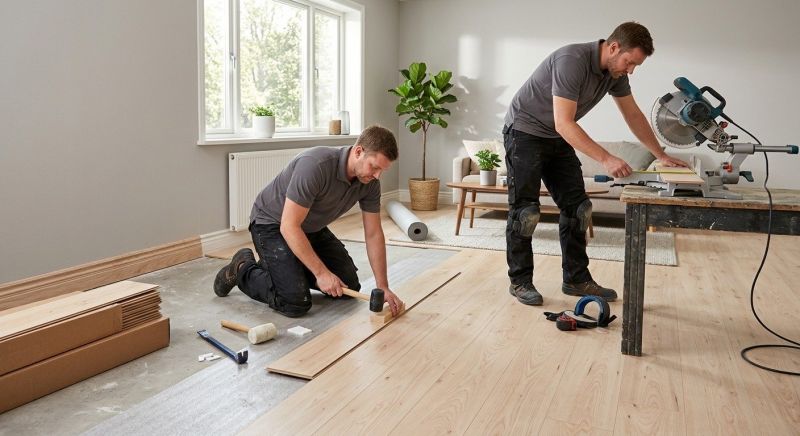 Laminate Floor Installation in Princeton, NJ